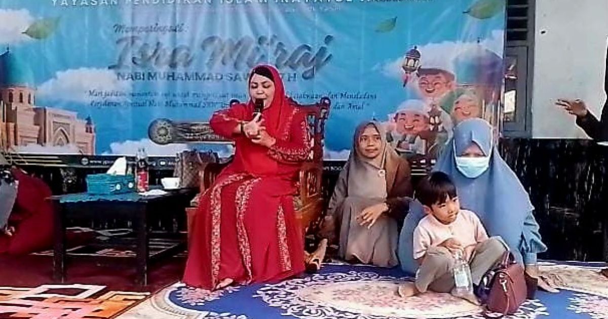 Peringatan Isra Miraj di YPI Innayatul Amanah: Meningkatkan Kualitas Iman dan Amal