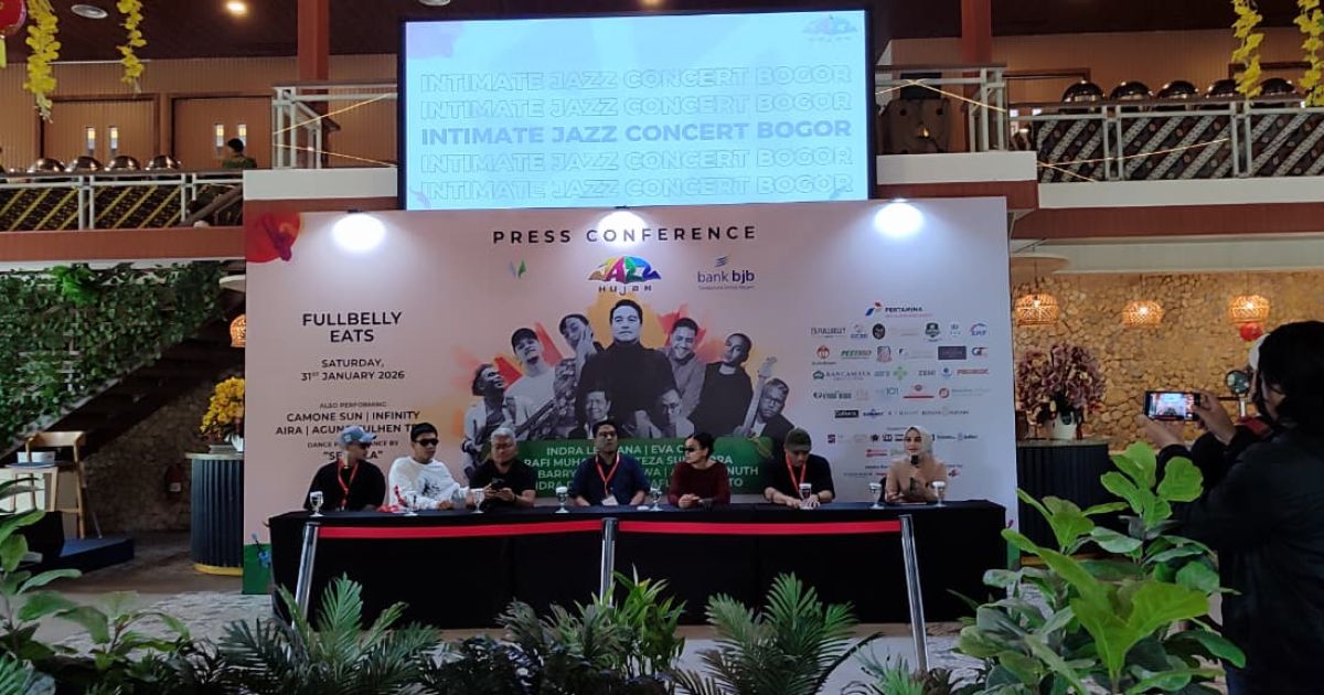 JAZZ HUJAN Hadir di Bogor, Usung Konsep Intimate Experience dan Dorong Ekonomi Kreatif