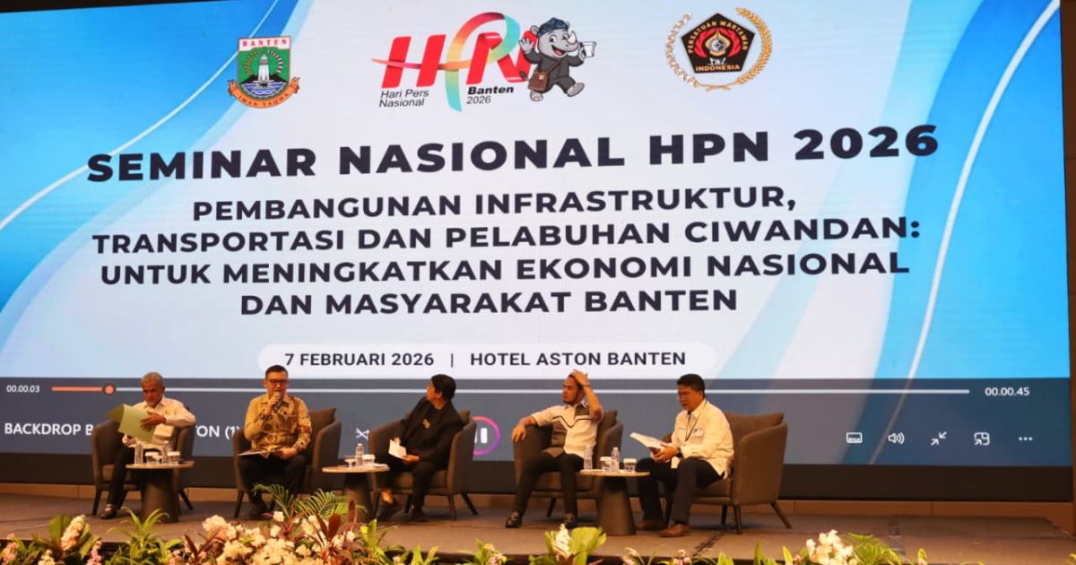 Seminar Nasional HPN 2026: Membangun Infrastruktur Pelabuhan Ciwandan Go Internasional untuk Banten