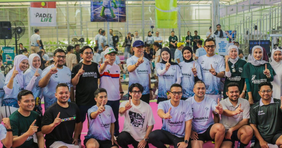 Perkuat Silaturahmi, Alumni SMANSA Gelar Turnamen Padel Perdana