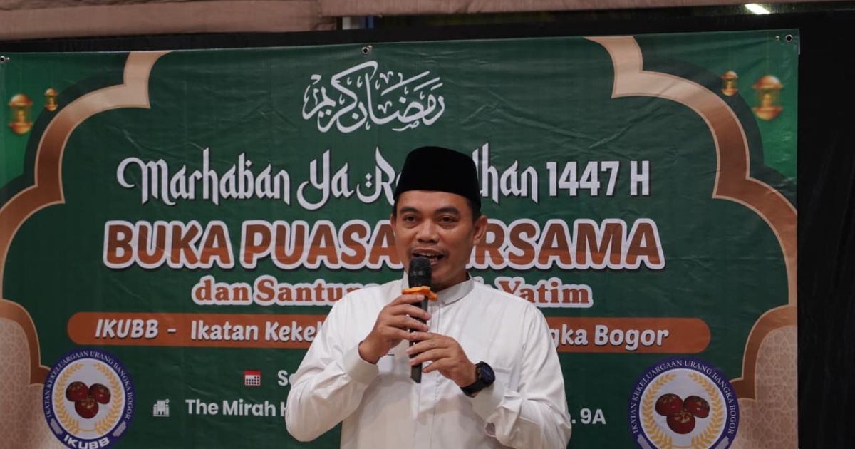 Momen Silaturahmi dan Santunan Yatim, Karnain Asyhar Sampaikan Apresiasi untuk Kekeluargaan Urang Bangka