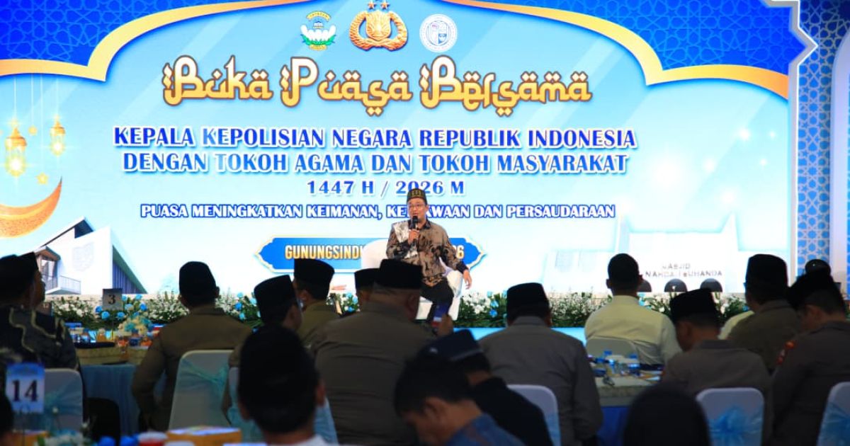 Pembangunan SMA Kemala Taruna Bhayangkara Bogor Capai 60 Persen, Polri Gelar Buka Puasa Bersama Warga Gunung Sindur