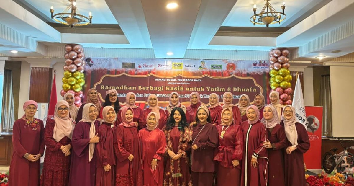 PIM Bogor Raya Tebar Kebaikan Ramadan, Ratusan Anak Yatim dan Dhuafa Terima Santunan