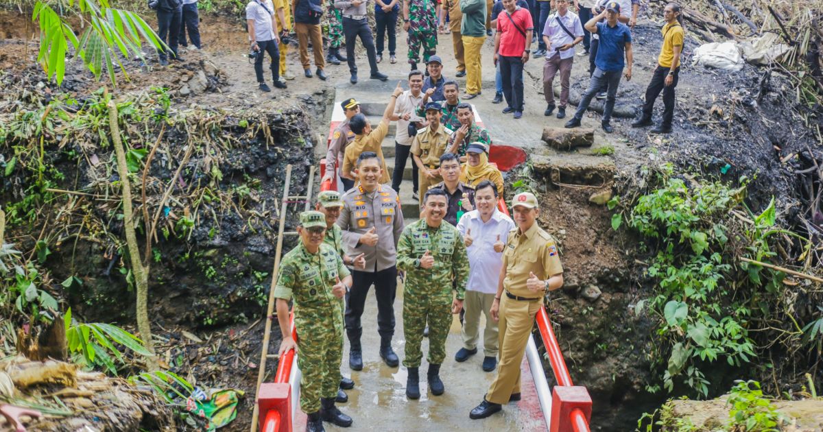 Perkuat Akses Warga, Jembatan Cileungsir Bogor Selatan Diresmikan Presiden
