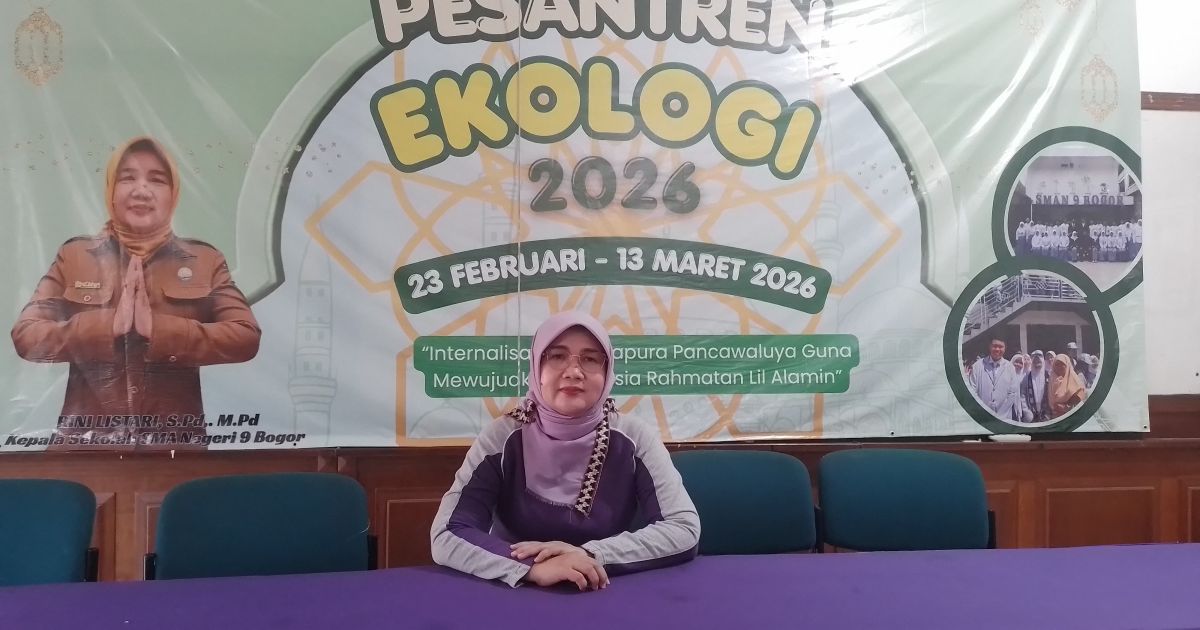 Tanamkan Kesadaran Lingkungan, Pesantren Ekologi SMA Negeri 9 Kota Bogor