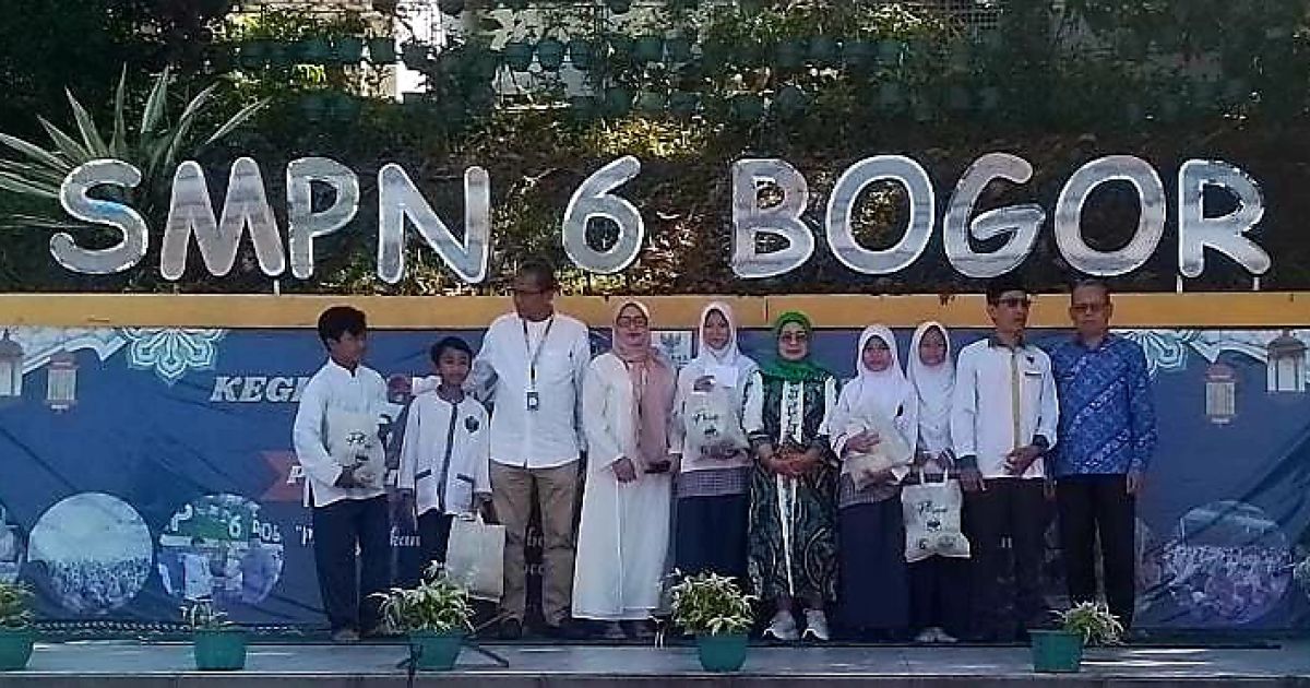 SMP Negeri 6 Kota Bogor Berbagi: Meningkatkan Budi Pekerti dan Ketaqwaan