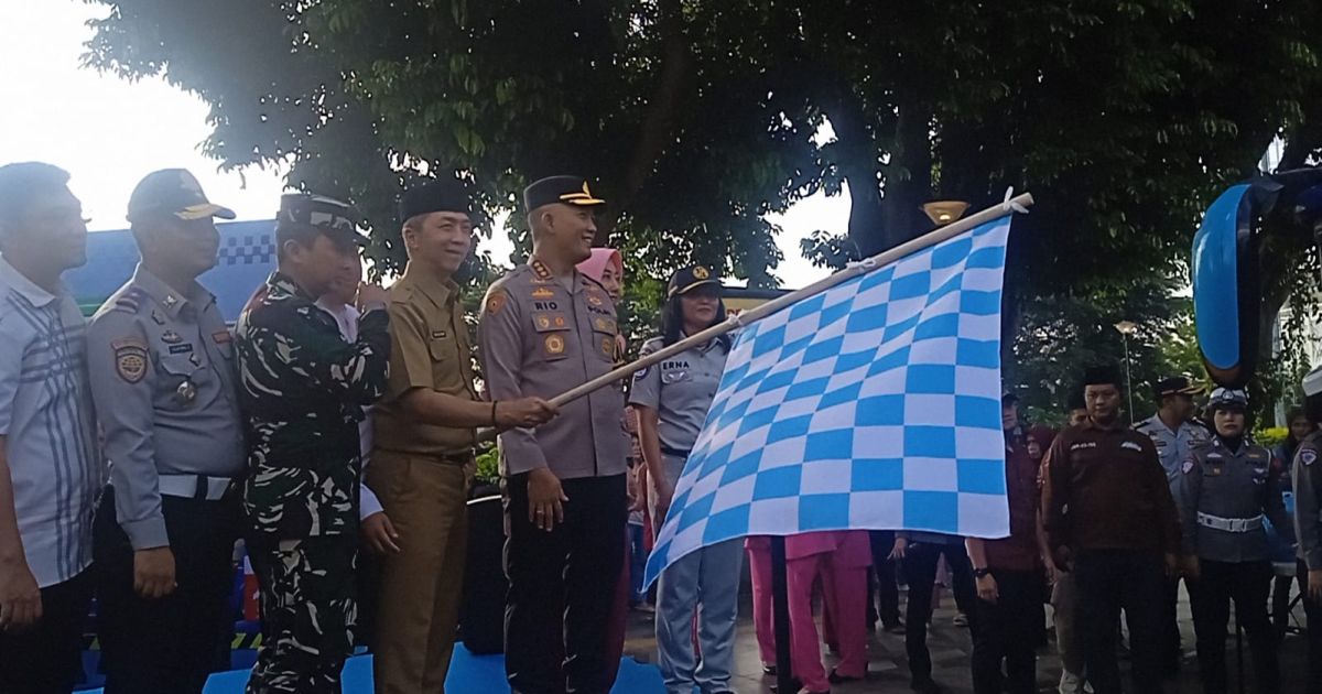 Jelang Hari Raya Idul Fitri, Polresta Bogor Bersama Forkopimda Bogor Lepas Ratusan Masyarakat Dalam Program Mudik Gratis