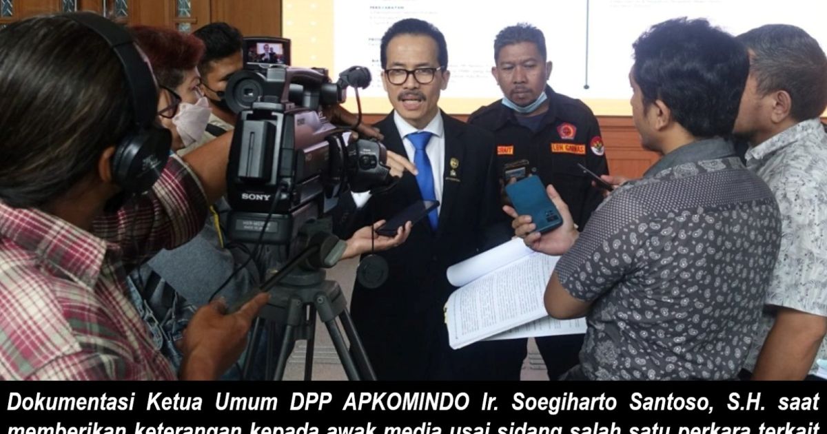 15 Tahun Konflik APKOMINDO: Dari Pembekuan Pengurus hingga 37 Perkara di Pengadilan, Berpotensi Catat Rekor MURI