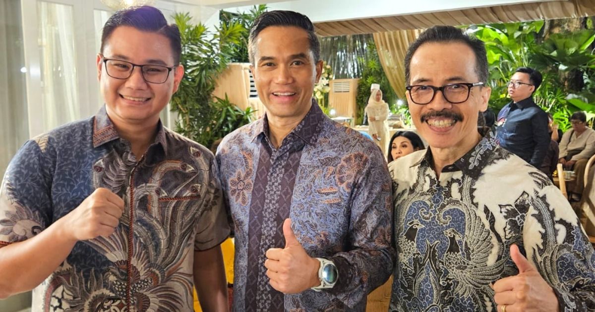 Ketua Umum APTIKNAS sekaligus Ketua Umum APKOMINDO Hadiri Halalbihalal di Rumah Dinas Menko Perekonomian RI