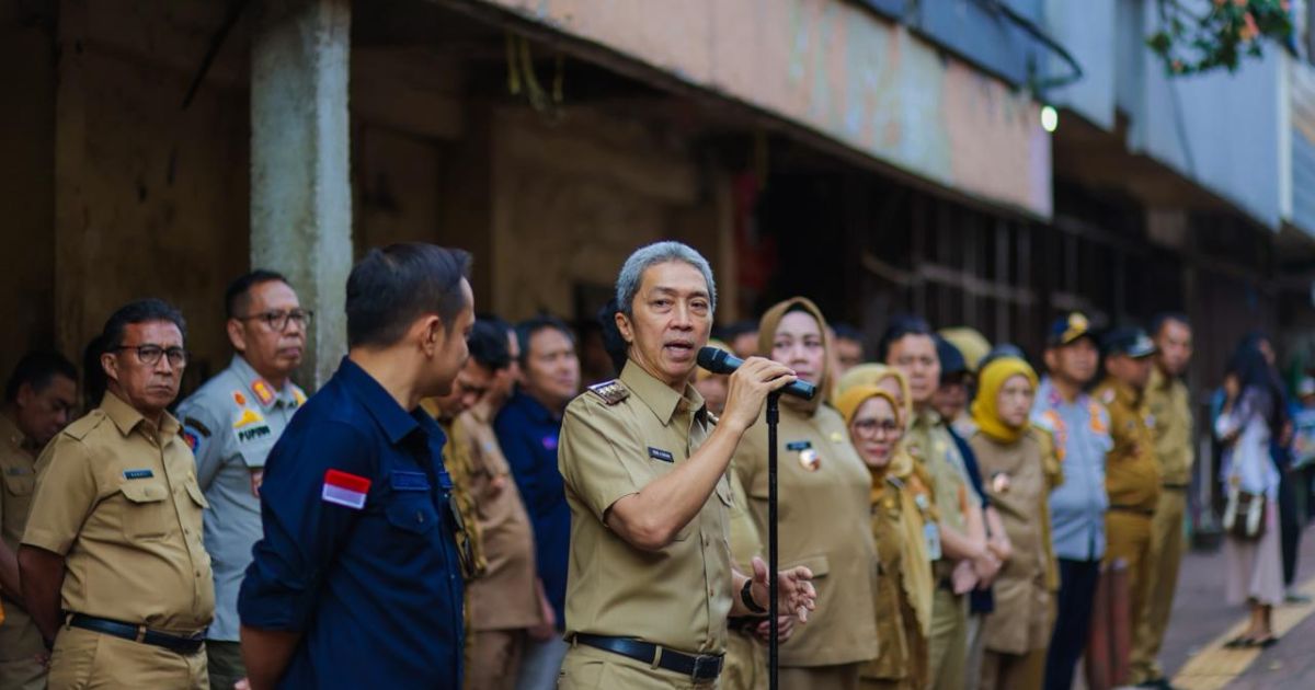 Komitmen Tata Wajah Kota, Dedie Rachim Pimpin Penataan Kabel Udara
