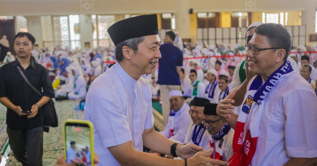Wali Kota Bogor Buka Bimbingan Manasik Haji, Ingatkan Pentingnya Kesehatan Jamaah
