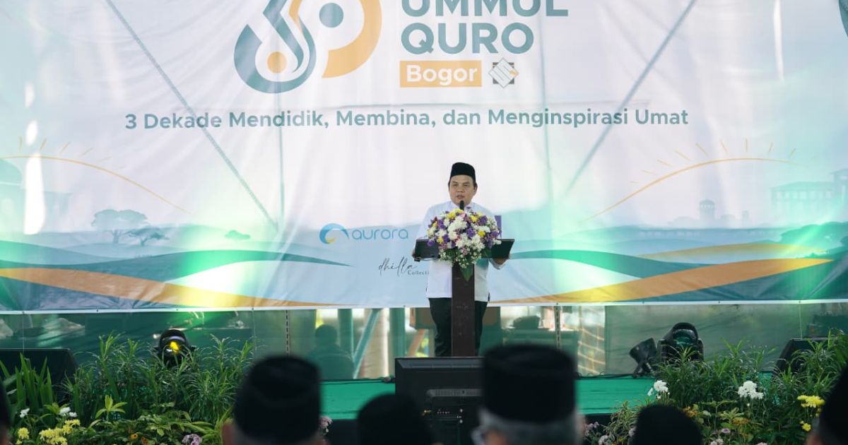 Hadiri Milad ke-30 Yayasan Ummul Quro, Ketua DPRD Kota Bogor Dorong Kolaborasi Pendidikan Unggul