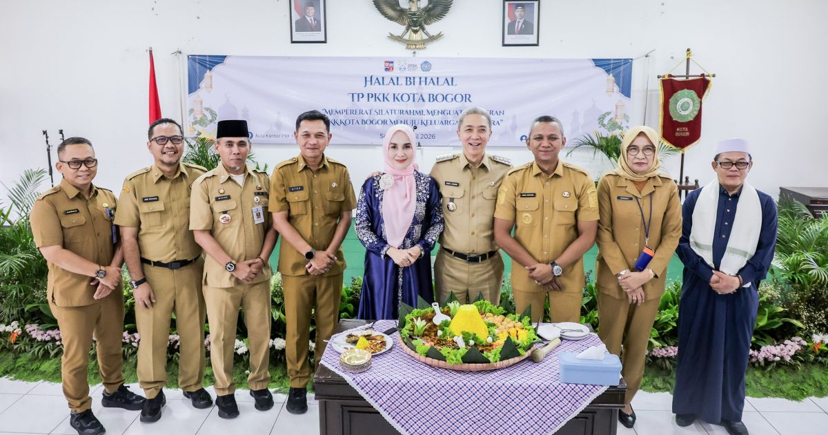 Halalbihalal, Momentum Perkuat Peran PKK dalam Pembangunan Kota Bogor