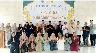  Isra Mi'raj di SMP Negeri 3 Leuwiliang; Meningkatkan Keimanan dan Kedisiplinan