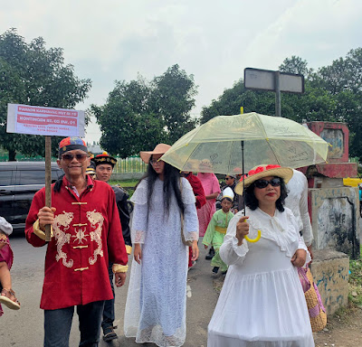 Wooow Kereeen,, Warga RT.005 Meriahkan Karnaval  RW.01 Kelurahan Kedung Jaya Kecamatan Tanah Sareal 