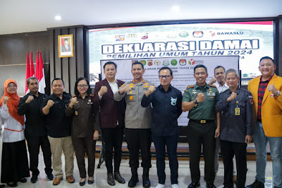 DPRD Dukung Gelaran Pemilu 2024 Berjalan Damai