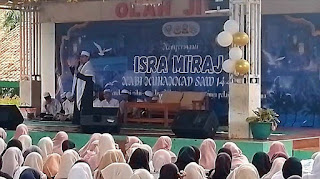 Peringatan Isra Mi'raj di SMA Negeri 01 Cibungbulang