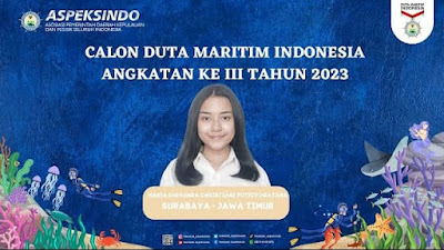 Mahasiswi Asal Surabaya Berhasil Lulus Dalam Seleksi Beasiswa Sekolah Duta Maritim, Aspeksindo
