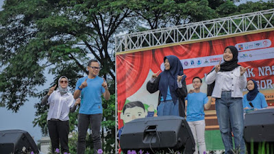 Meriahnya Hari Anak Nasional di Kota Bogor