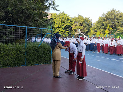 Penutupan Masa Pengenalan Lingkungan Sekolah ( MPLS)  SMP Negeri 14 Kota Bogor