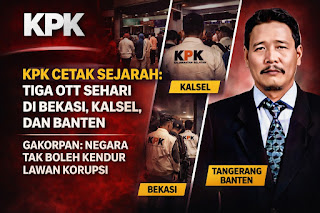 Abednego Panjaitan Ketua Umum Gerakan Anti Korupsi Apresiasi KPK