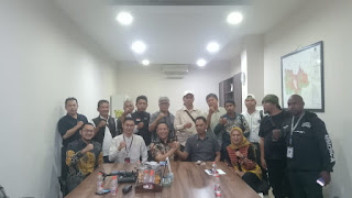 Audiensi PWRI Bogor Raya Dengan BPN Cibinong Bahas Sinergitas Pelayanan Publik