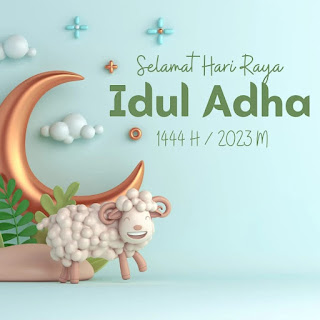 Nada Takbir Sudah Dikumandangkan Hari Raya Idul Adha 1444 H,  Telah Tiba 