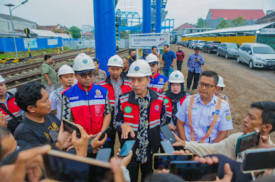 Pembangunan Skybridge Stasiun Paledang Capai 36 Persen, Target Rampung Akhir Tahun