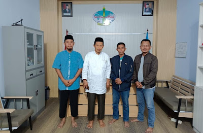 Ketua PWI Sulawesi Tenggara Didampingi Wakil Ketua Bidang Kesejahteraan Berkunjung ke-WI