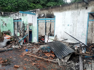 HWK Kota Bogor Membantu Korban Kebakaran Di Wilayah Kedung Halang 