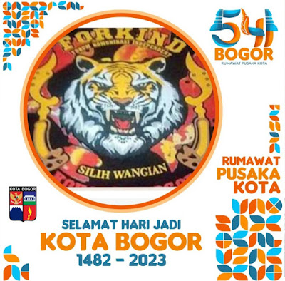 Keluarga Besar Forkind Kokolot Bogor (FKKB)  Mengucapkan Selamat Hari Jadi Bogor, Ke-541 