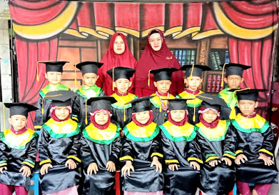PAUD Al-Barokah Gelar Wisuda, Anak Didik Unjuk Kebolehan