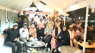 Relawan  Area For 1 Anis  Baswedan  Adakan Halal Bihalal  Se-Kecamatan  Bogor Utara