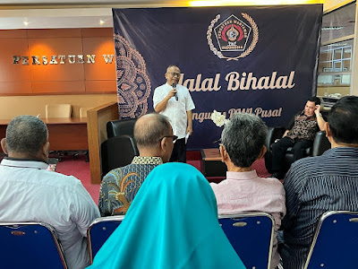  Atal S Depari Kemukakan Rencana Kongres PWI September Nanti di Acara Halal Bihalal PWI Pusat 