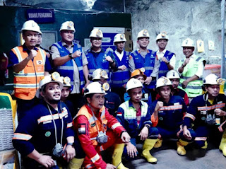 Kunjungi Tambang Emas PT Antam, Rudy Susmanto Ajak Jaga Kelestarian Alam