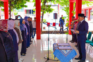 49 Kepala Sekolah Dilantik, Dedie Rachim Tekankan Jaga Integritas 