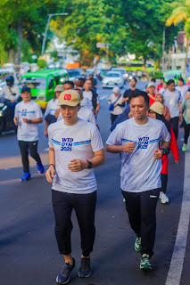 Dedie Rachim Bersama Ribuan Pelari Jelajahi Destinasi Wisata Bogor di Hari Pariwisata Dunia 2025