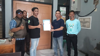 Alfian Ruhbi S.Pd, Calon Ketua LPM Kelurahan Pamoyanan Sampaikan Visi dan Misi Usai Mendaftarkan Diri