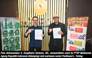 Soegiharto Santoso Minta Mahkamah Agung Selamatkan Marwah Peradilan dari Rekayasa Hukum Sistematis