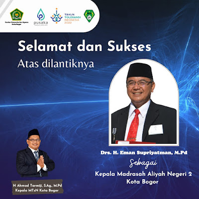  Ucapan Selamat dan Sukses Atas Dilantiknya Drs. H. Eman Supriyatman M.Pd.