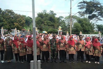 Pembukaan  Kegiatan KOSN dan FLS2N di Kecamatan Tamansari