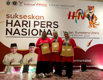 Ketua Umum IKWI Pusat Ucapkan  Terima Kasih Kepada Semua Yang Terlibat dalam Mensukseskan Silaturahmi Nasional di HPN 2023 Sumut   