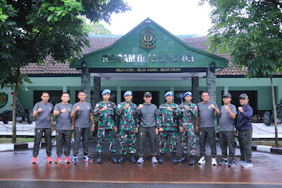 Danrindam III/Siliwangi Lepas 4 Prajurit Terbaik ke Kongo