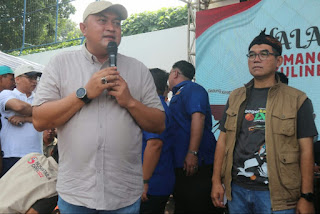 Bupati Bogor Hadiri Mancing Massal dan Kuliner Gratis di Setu Gedung Kesenian Cibinong