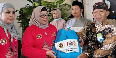 Giat IKWI di HPN 2023 Sumut, Silaturahmi Nasional & Salurkan Bansos