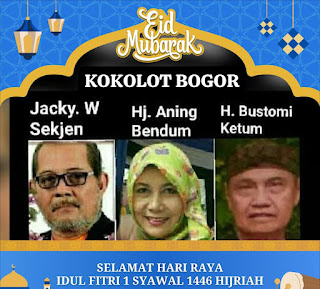 H.Bustomi Karim Ketua Umum  FKKB  Mengucapkan Selamat Hari Raya Idul Fitri 1446 H / 2025 M