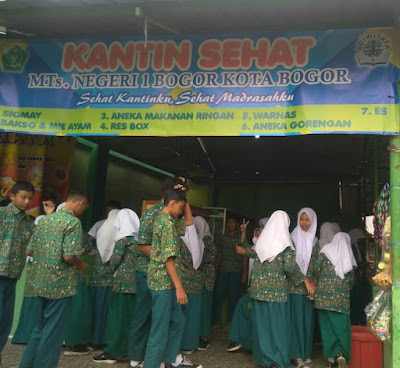 MTs Negeri 1 Kota Bogor Sedia Kantin Bersih dan Sehat