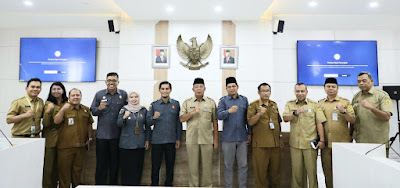 Terima Audiensi Sekda Dukung Penuh Program Bawaslu Kabupaten Bogor