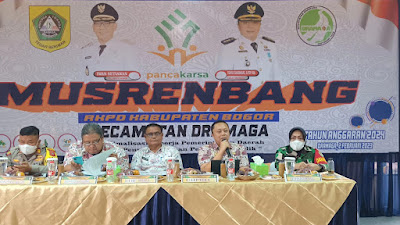 Musrenbang Tahun Anggaran 2024 Berlangsung di-Kecamatan Dramaga