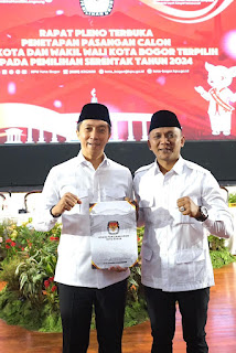 Rapat Pleno Penetapan Paslon, Pj Wali Kota Bogor Tekankan Sinergi Ke Depan   